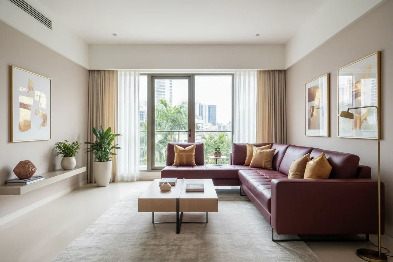 Stylishly furnished Singapore home by Rozel Furnishing