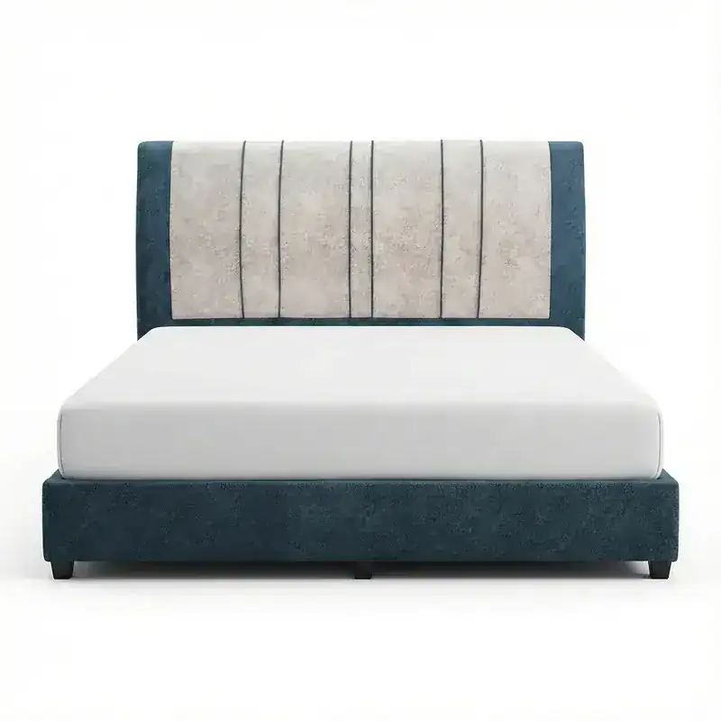 Alora Duo-Tone Panel Bedframe